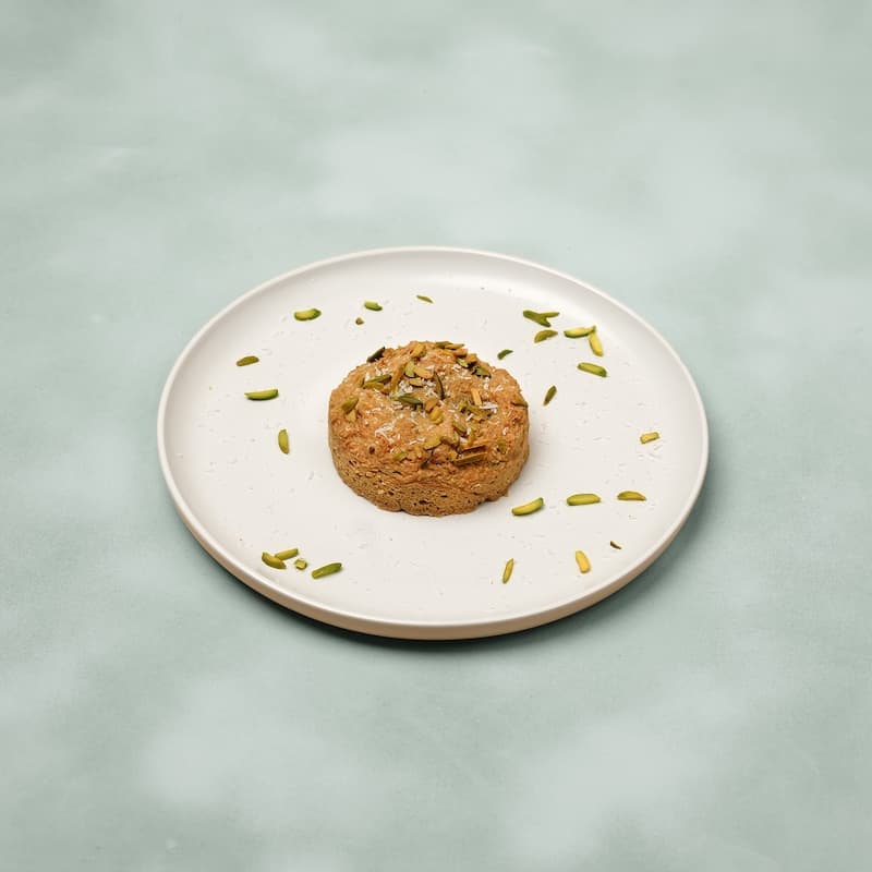 Keto Pistachio Pancake with Cream Cheese