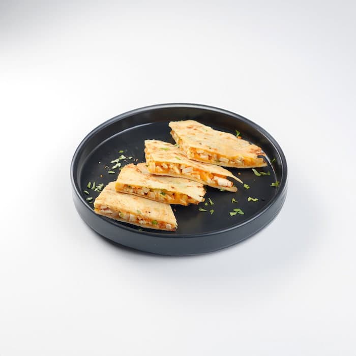 Keto Chicken Thighs Tikka Quesadilla