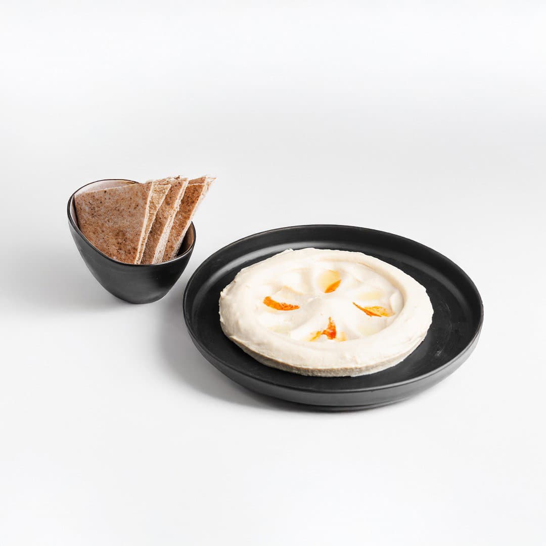 Lentil Hummus with Pita Bread 