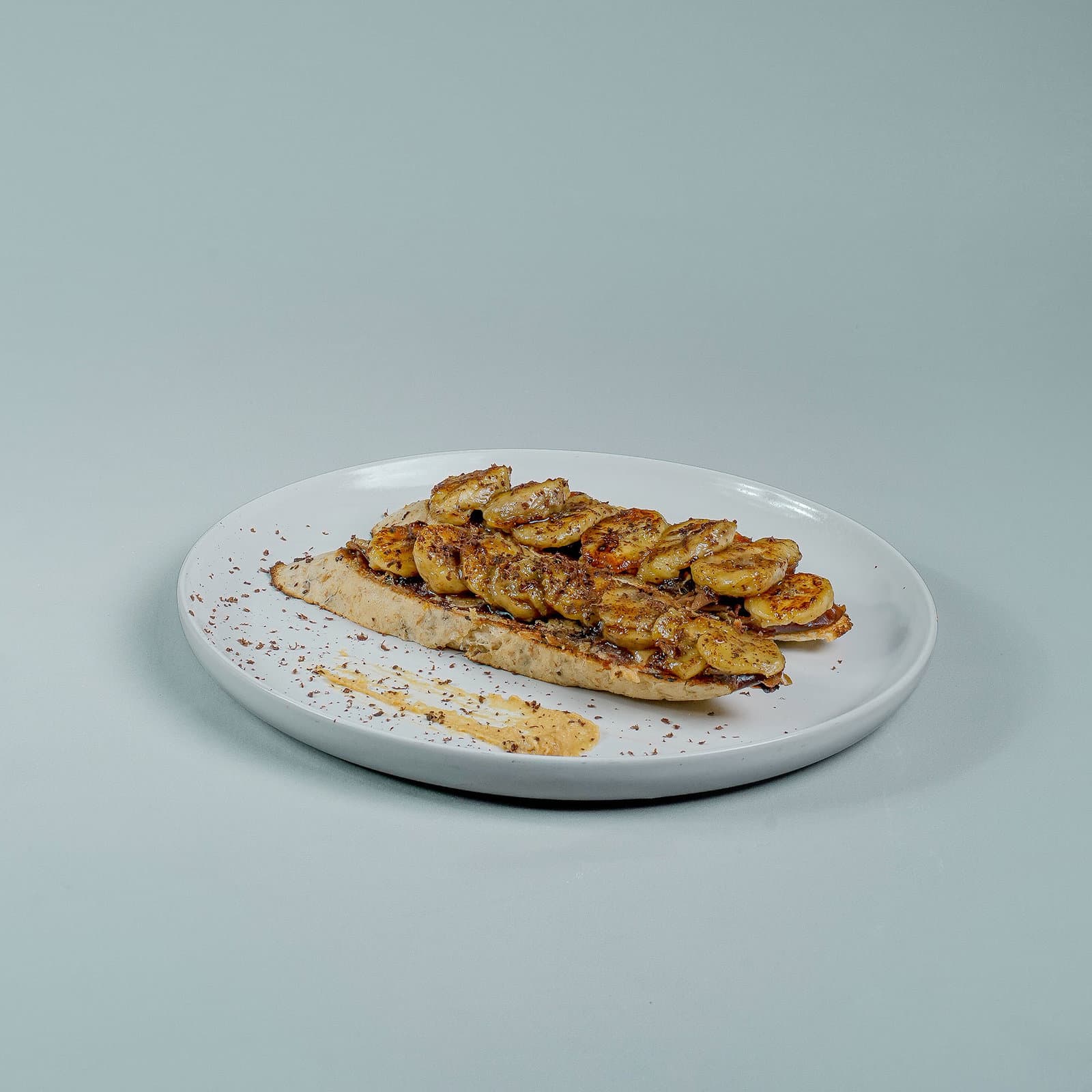 Date Toast with Caramelized Banana