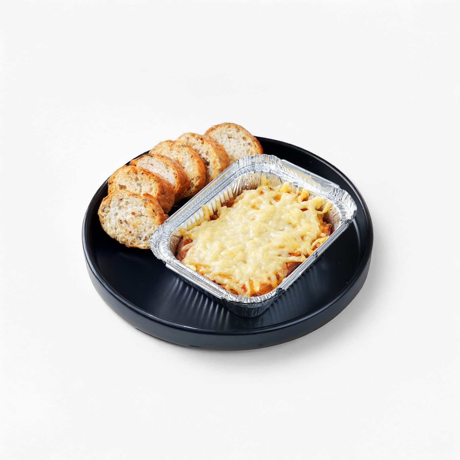 Ful and Beef Bechamel with Bread