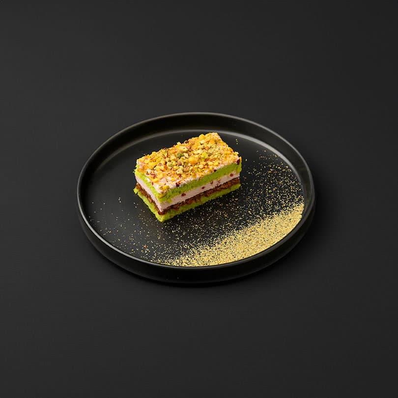 Pistachio Raspberry Cake